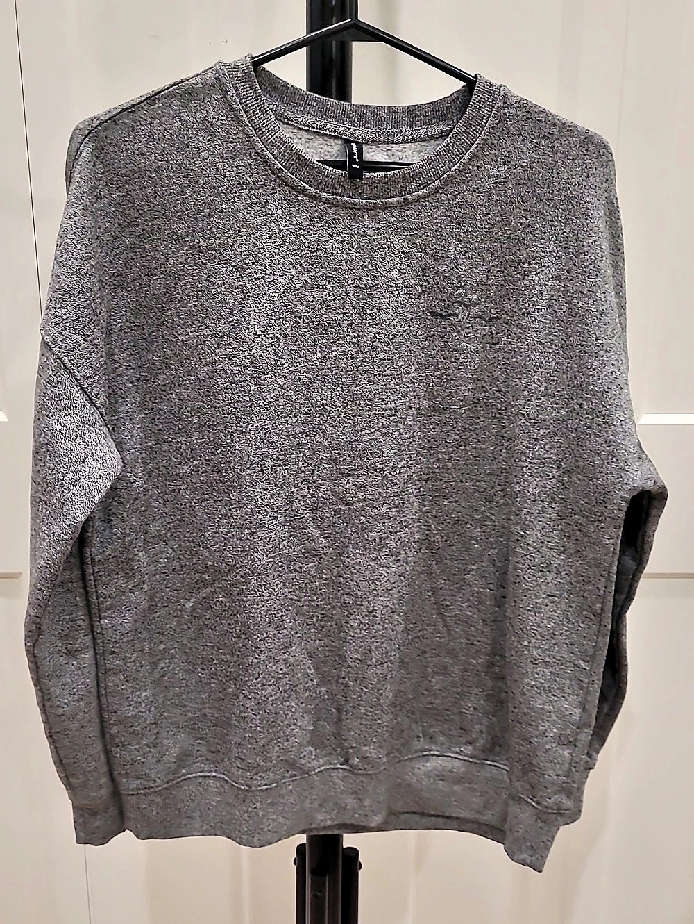 Lazypants Soft-Touch Fleece Sweatshirt Gray Cotton Blend Sweatshirt Size Medium